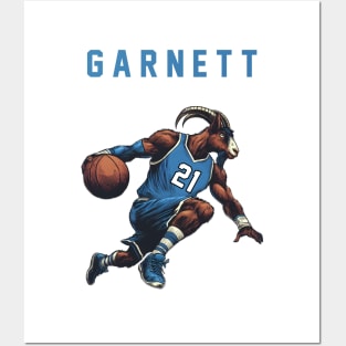 Kevin Garnett Goat Timberwolves Posters and Art